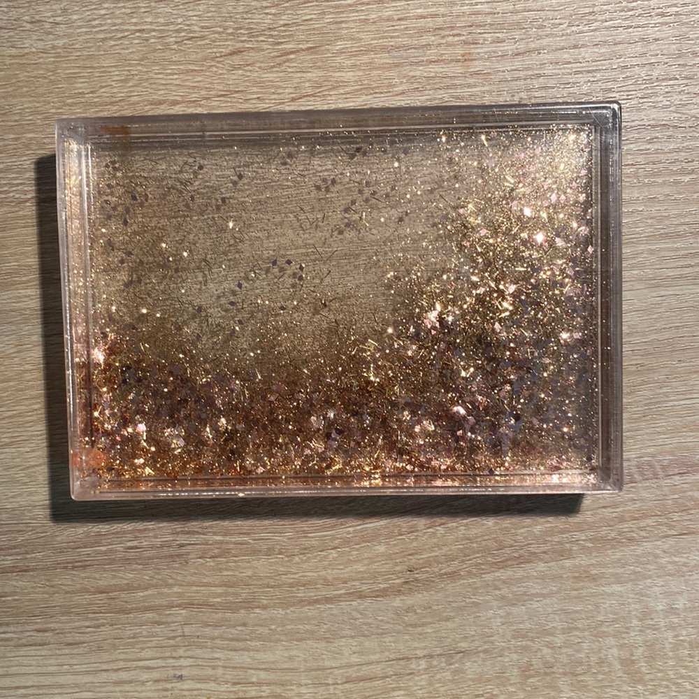 FREE WITH PURCHASE OVER $50. Glitter photo frame
